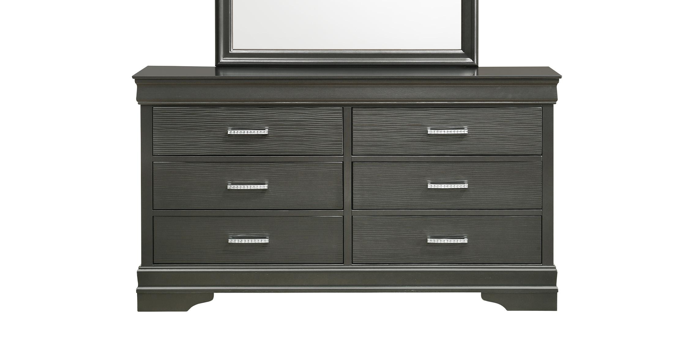 Contemporary, Modern Dresser GHF-733569231058  QB13317599 in Gray 