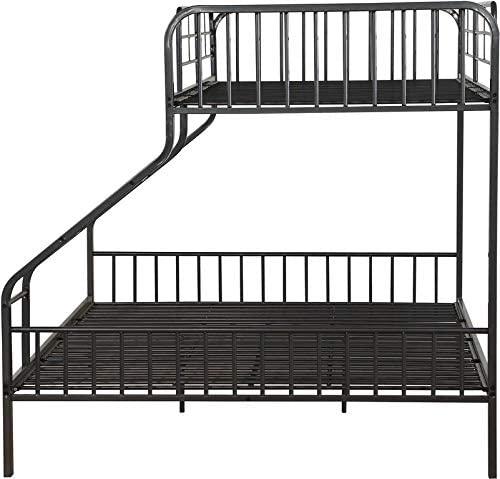 

    
Acme Furniture Caius Twin XL/Queen Bunk Bed Black 37605
