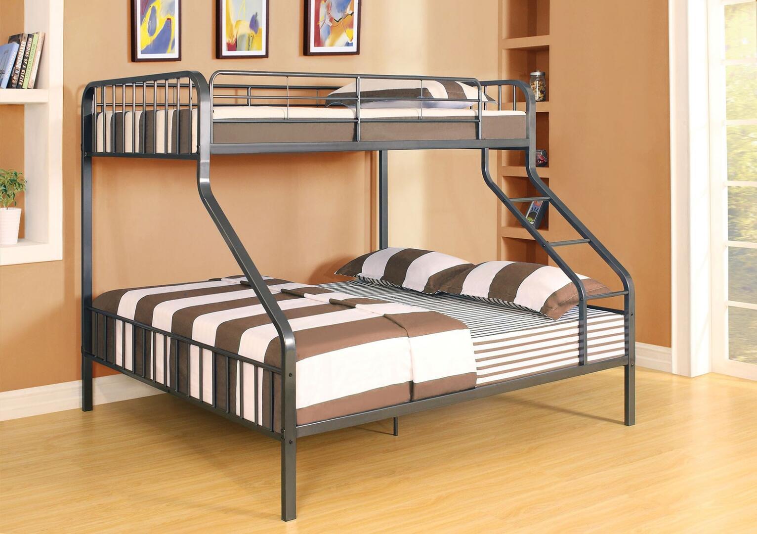 

    
37605 Acme Furniture Twin XL/Queen Bunk Bed

