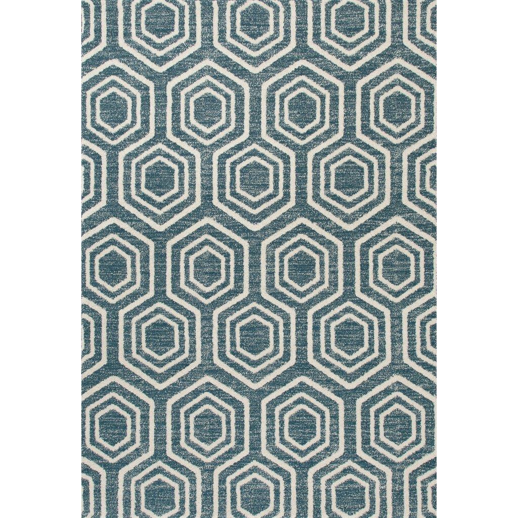 

    
Hailey Bees Knees Aqua 3 ft. 11 in. x 5 ft. 7 in. Area Rug by Art Carpet
