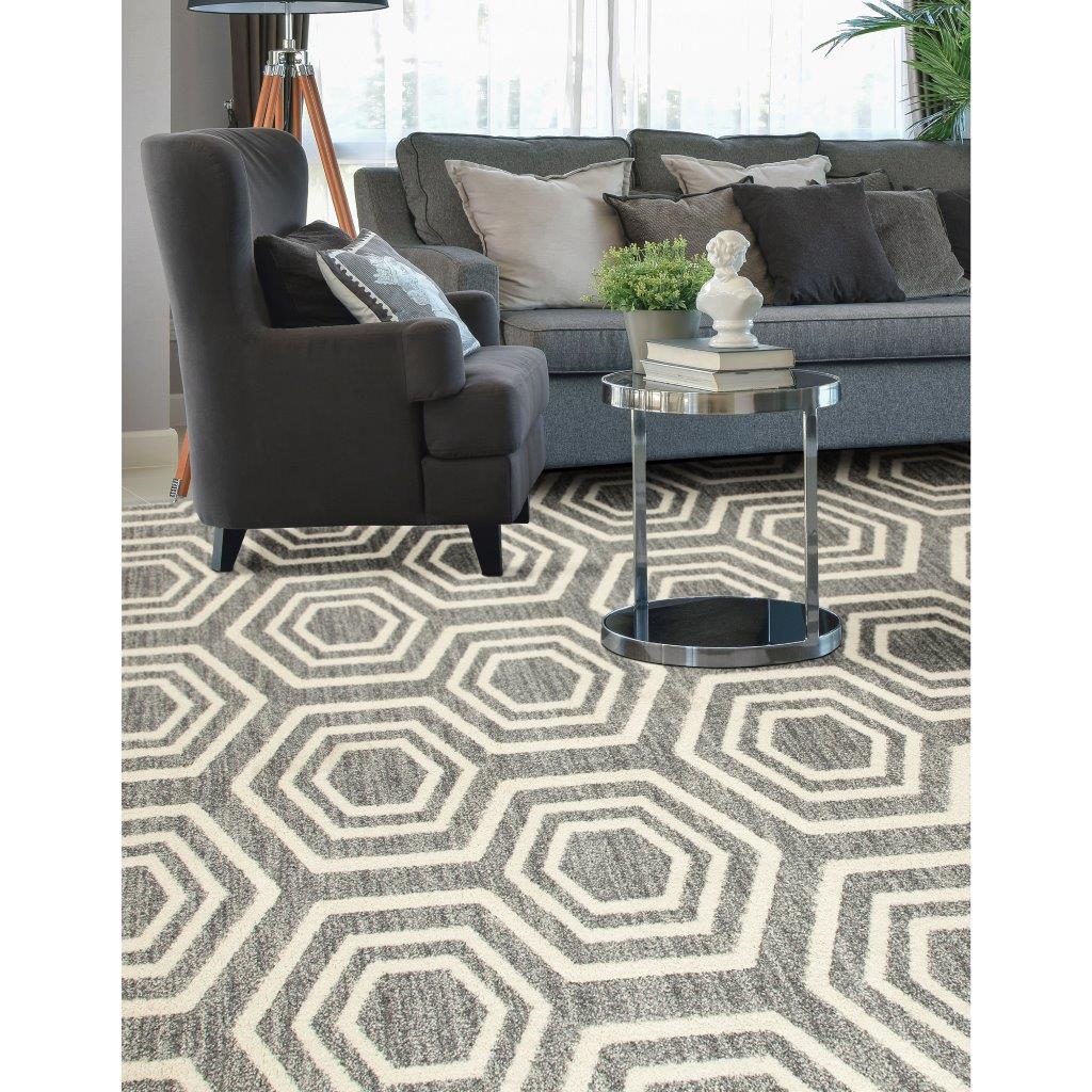 

    
Hailey Bees Knees Gray 2 ft. 7 in. x 4 ft. 1 in. Area Rug by Art Carpet
