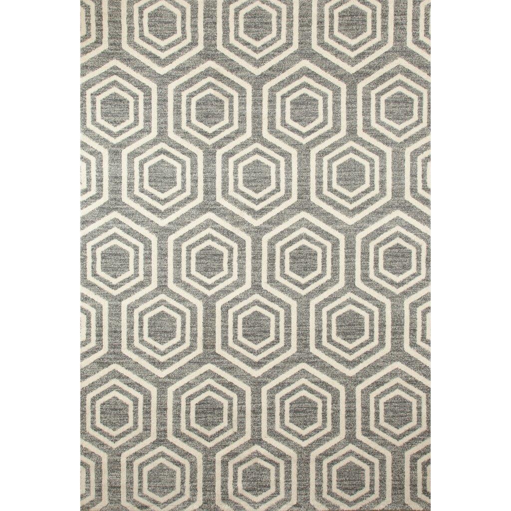 

    
Hailey Bees Knees Gray 3 ft. 11 in. x 5 ft. 7 in. Area Rug by Art Carpet
