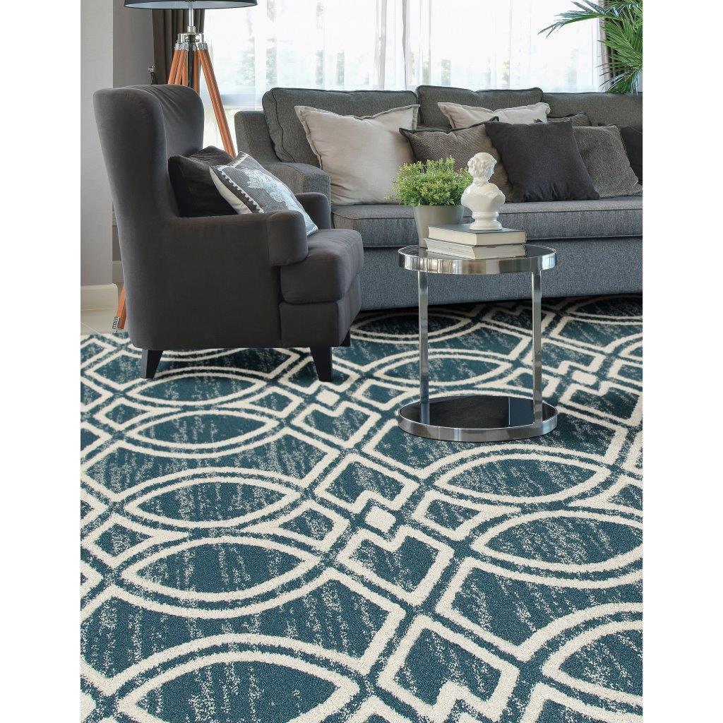 

    
Hailey Ogee Trellis Aqua 2 ft. 7 in. x 4 ft. 1 in. Area Rug by Art Carpet
