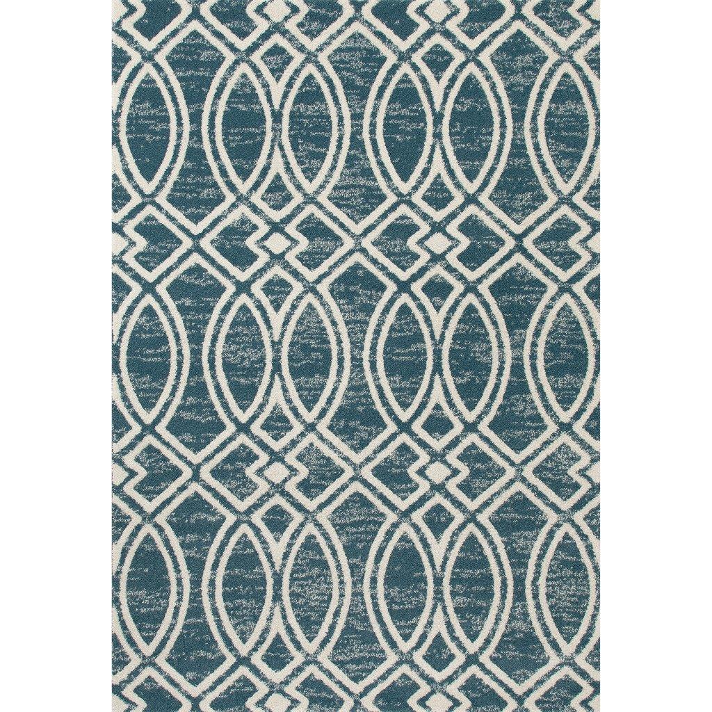 

    
Hailey Ogee Trellis Aqua 3 ft. 11 in. x 5 ft. 7 in. Area Rug by Art Carpet
