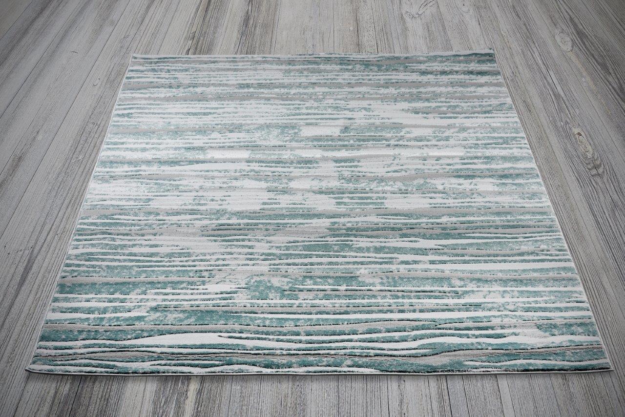 

    
Harlan Gray and Blue Tiger Stripes Area Rug 8x10 by Art Carpet
