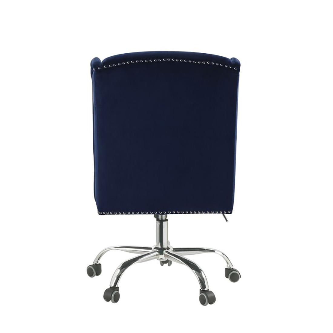 

        
Acme Furniture Jamesia Office Chair Blue/Midnight Velvet 00840412223761

