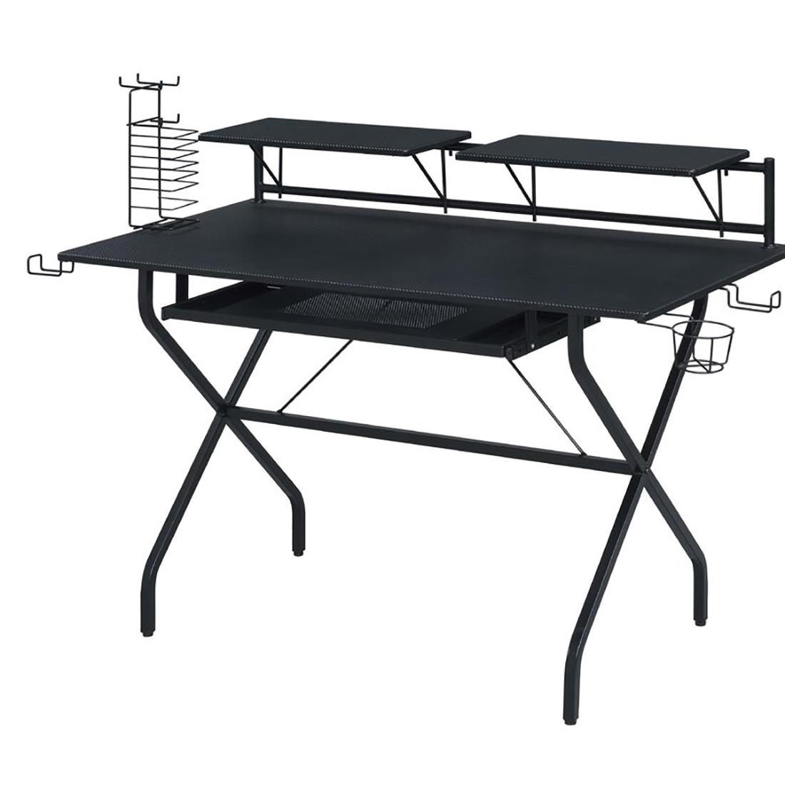 Contemporary, Modern Gaming Table 92870 Hartman 92870 in Black 