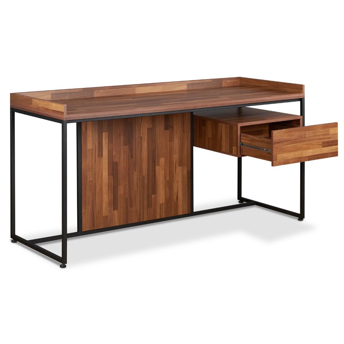

    
Acme Furniture SARA Computer desk Metal/Sand/Walnut/Black 92445
