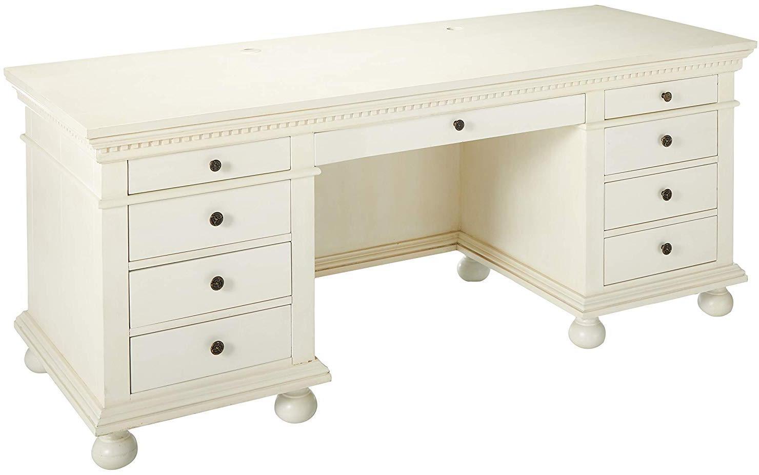 

    
Home Office Executive Desk Cream Gustave 92482 Acme Traditional Classic
