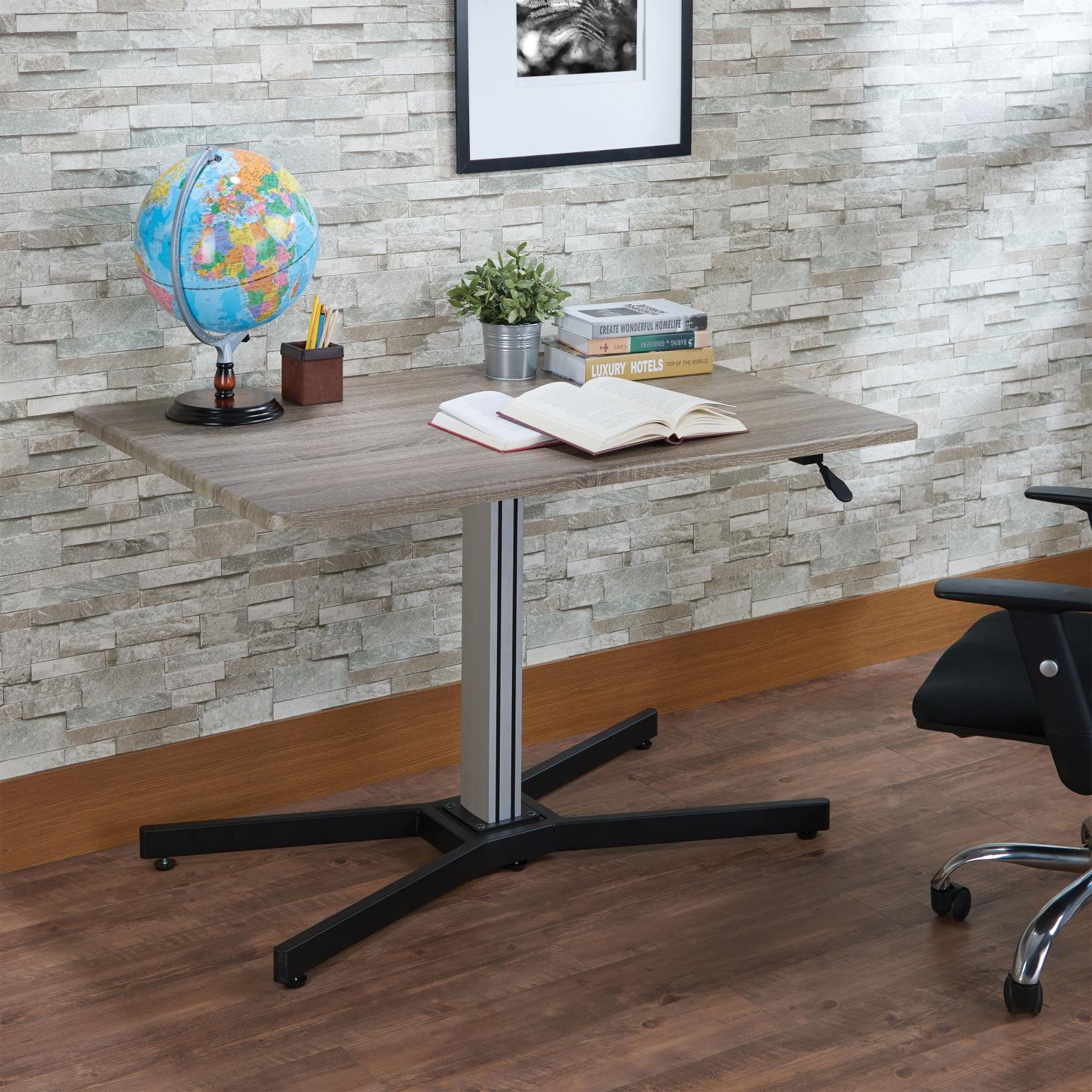 

        
Acme Furniture Inscho Writing Desk Oak/Gray  00840412107368
