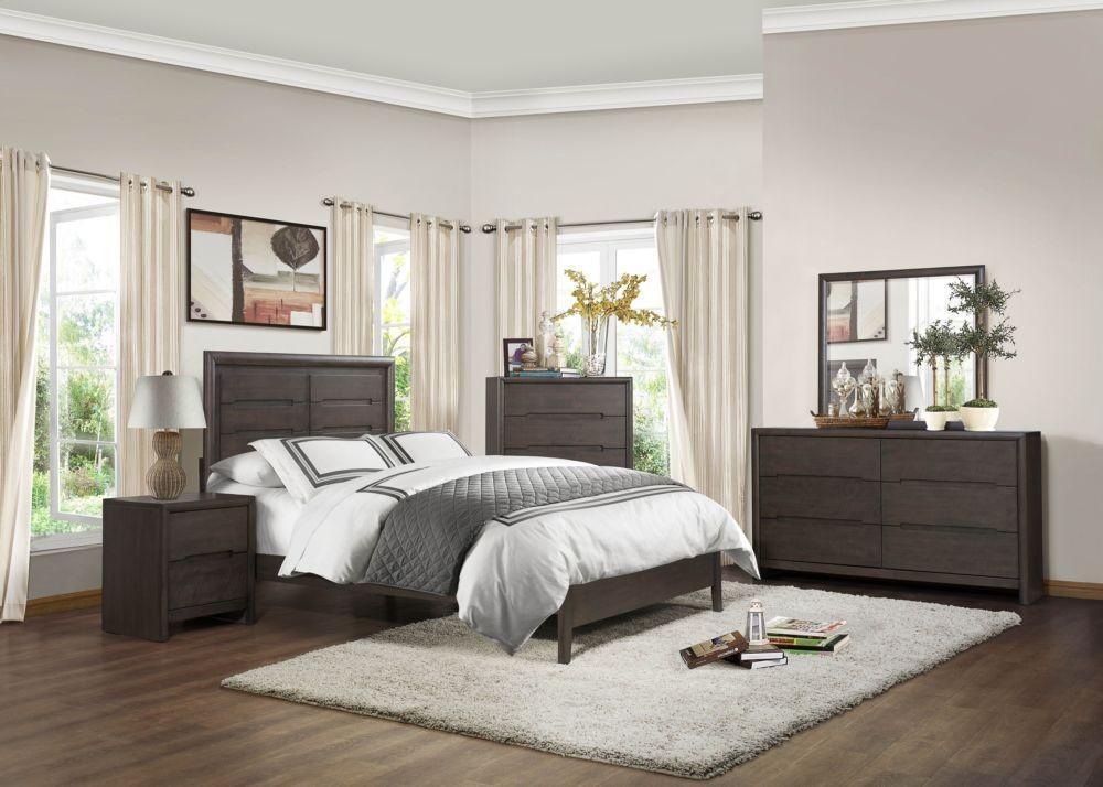 

    
Homelegance 1806F-1 Lavinia Modern Weathered Grey Wood Full Bedroom Set 4Pcs
