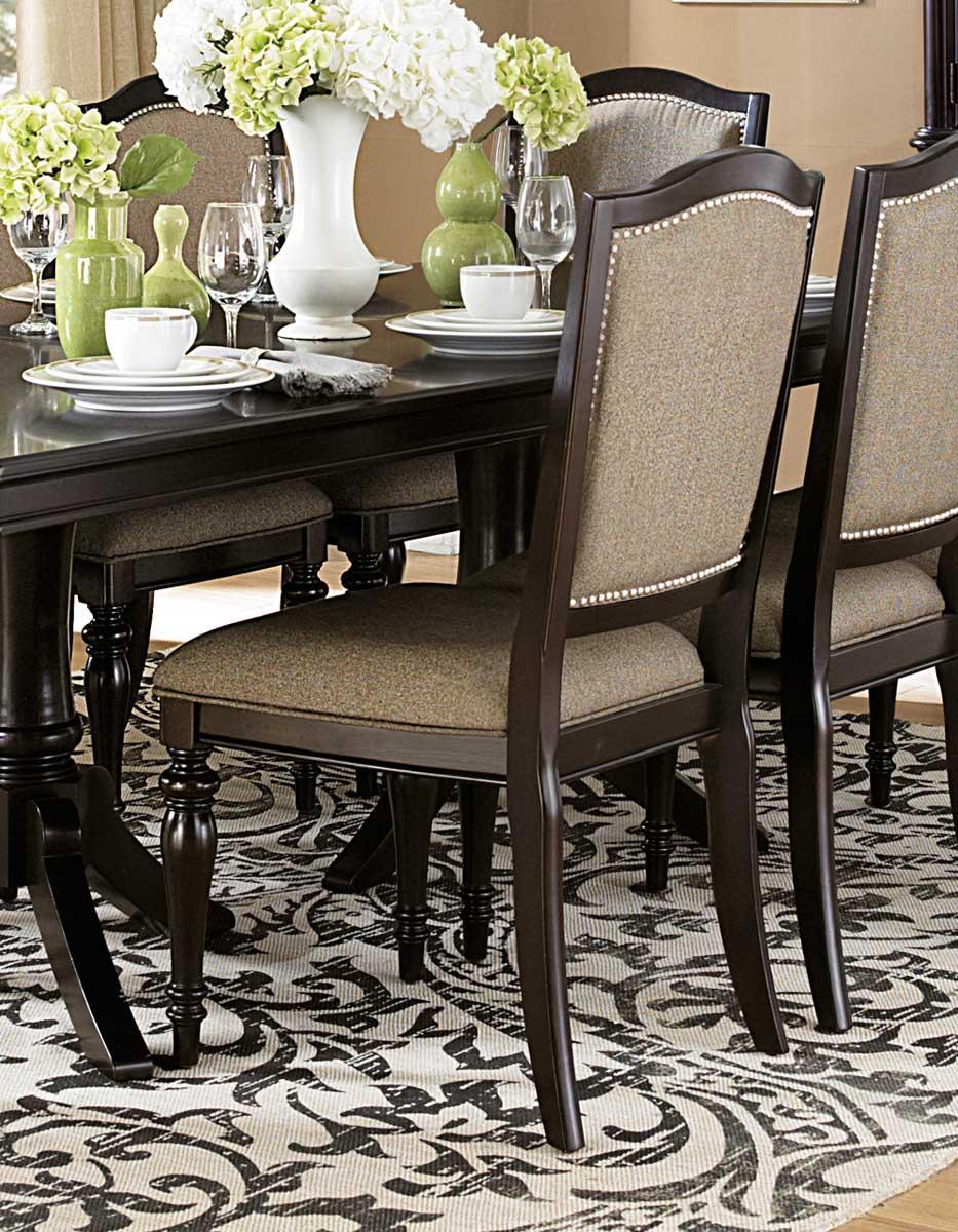 

                    
Homelegance Marston Dining Table Set Beige/Cherry Fabric Purchase 
