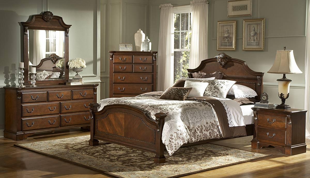 

    
Homelegance 866NC-1 Legacy Brown Cherry Queen Bedroom Set 4 Pcs Traditional
