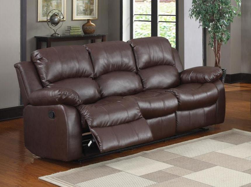 

    
Homelegance 9700BRW-PW Granley Bonded Leather Power Dual Reclining Sofa Set 2Pcs
