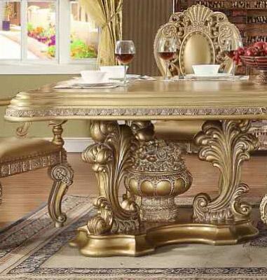 

    
Homey Design Furniture HD-8016 – 7PC DINING TABLE SET Dining Table Set Antique/Gold HD-8016-DTSET7
