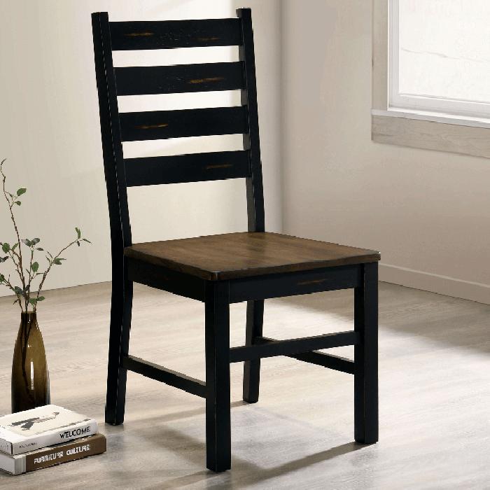 

    
Industrial Black/Dark Oak Solid Wood Side Chair Set 2PCS Furniture of America Barbary CM3257A-SC-2PK

