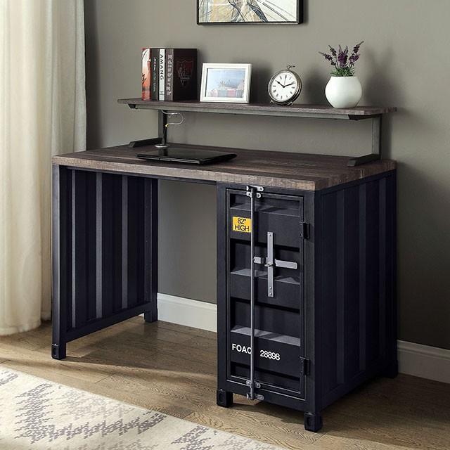 

    
Furniture of America Dipiloh Desk and Bookcase Black FOA-DK915-Set-2
