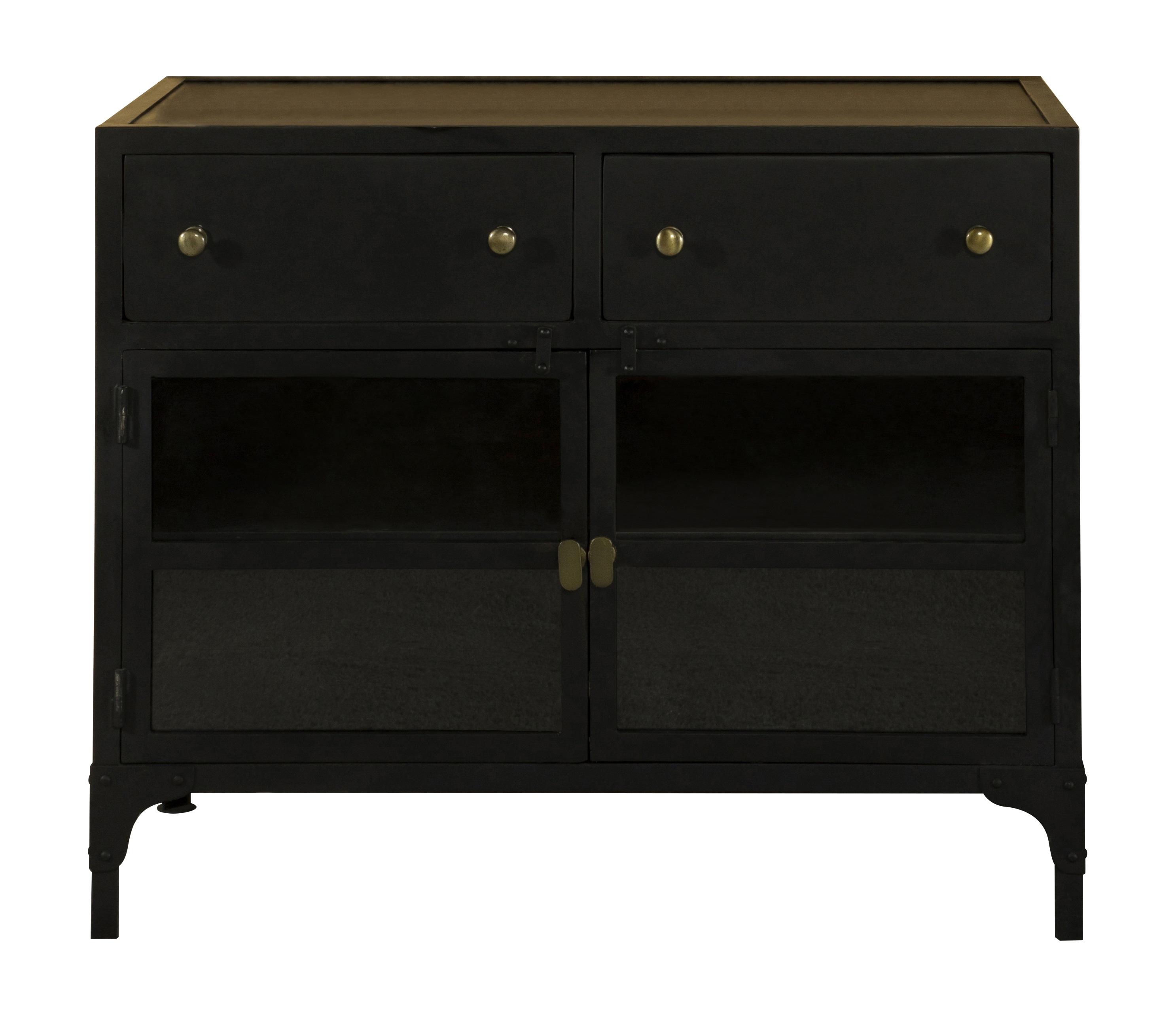 Modern Accent Cabinet 951761 951761 in Black 