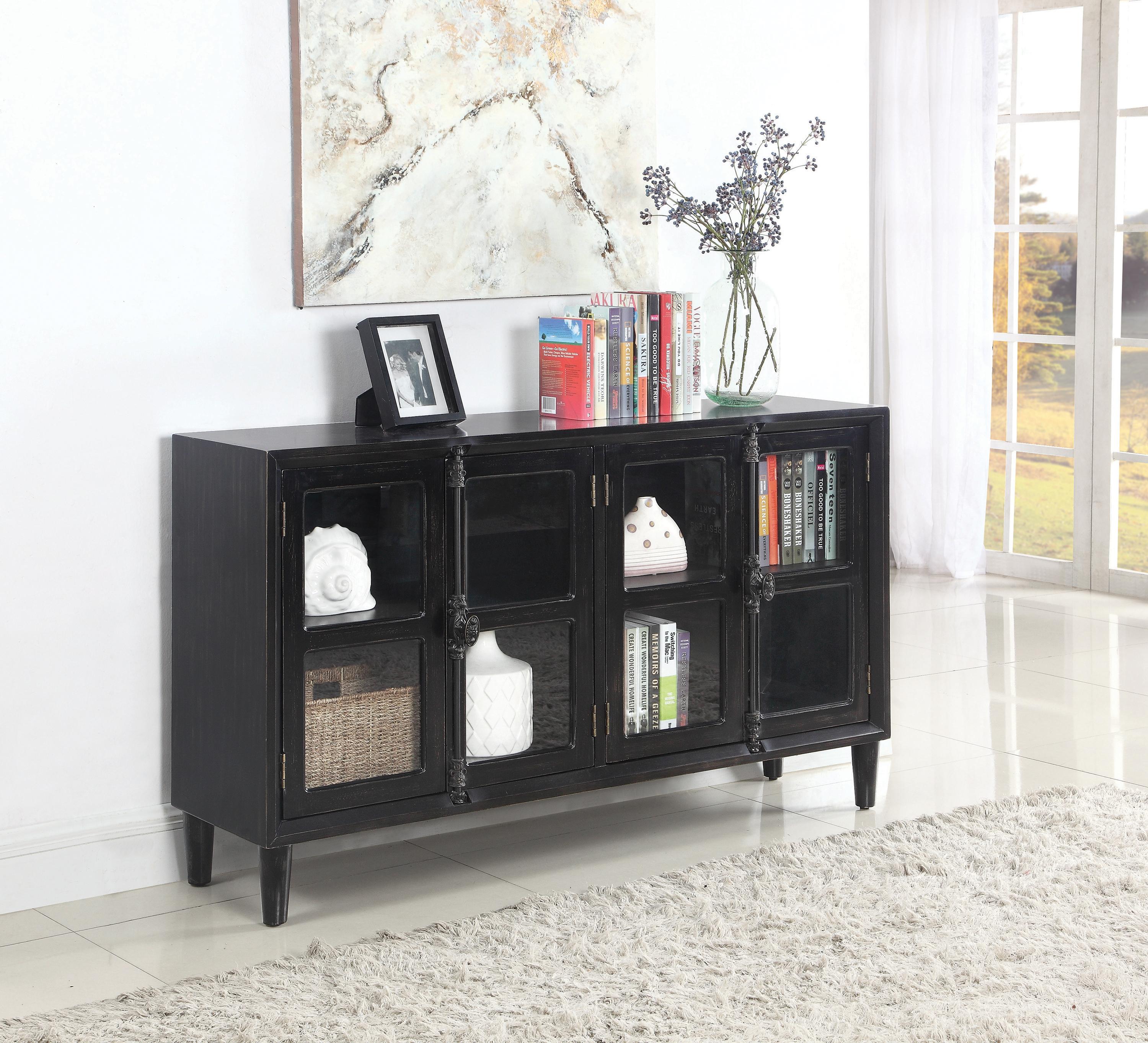 

                    
Coaster 950780 Accent Cabinet Black  Purchase 
