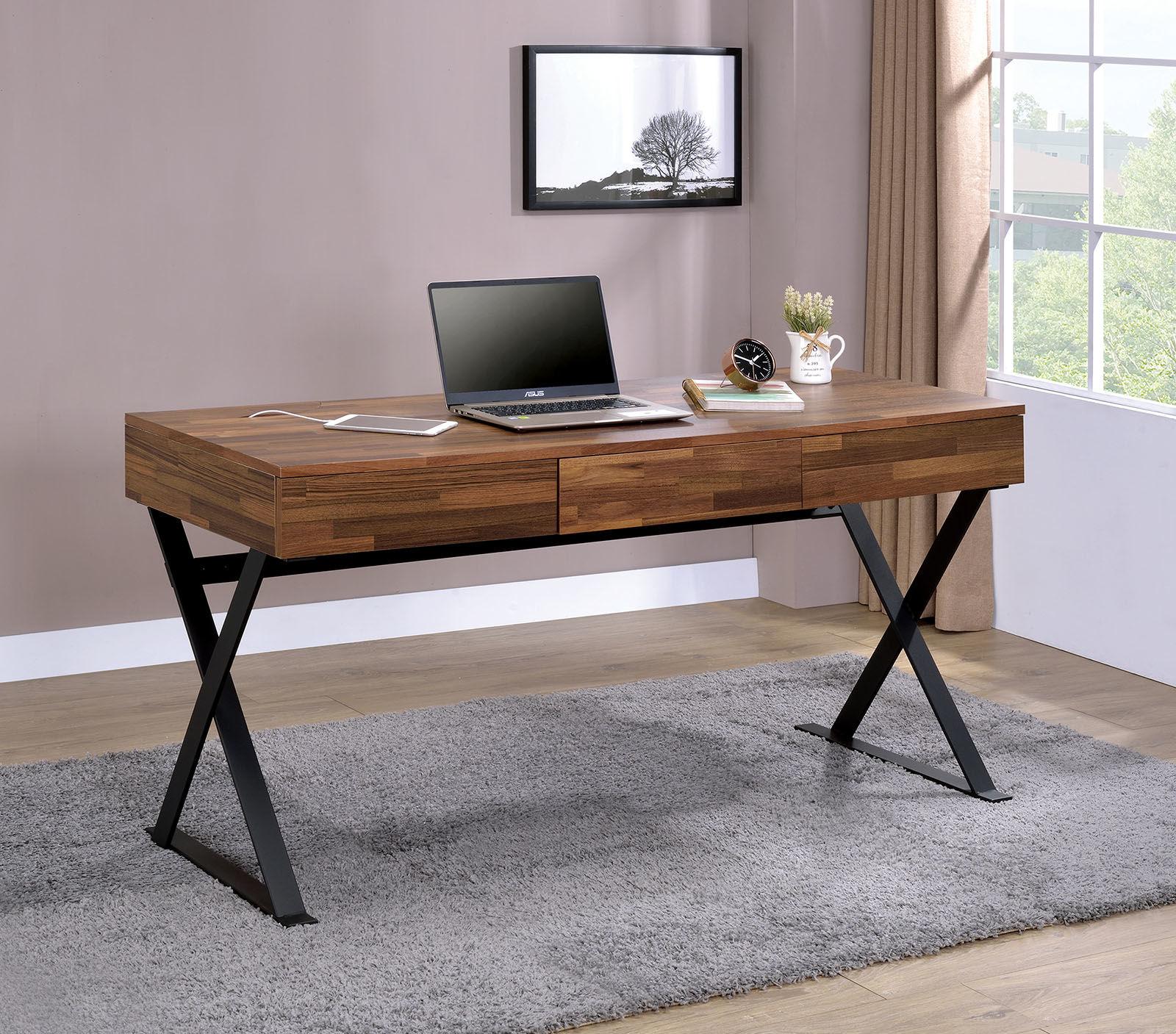

                    
Furniture of America CM-DK807 Tensed Desk Black  Purchase 
