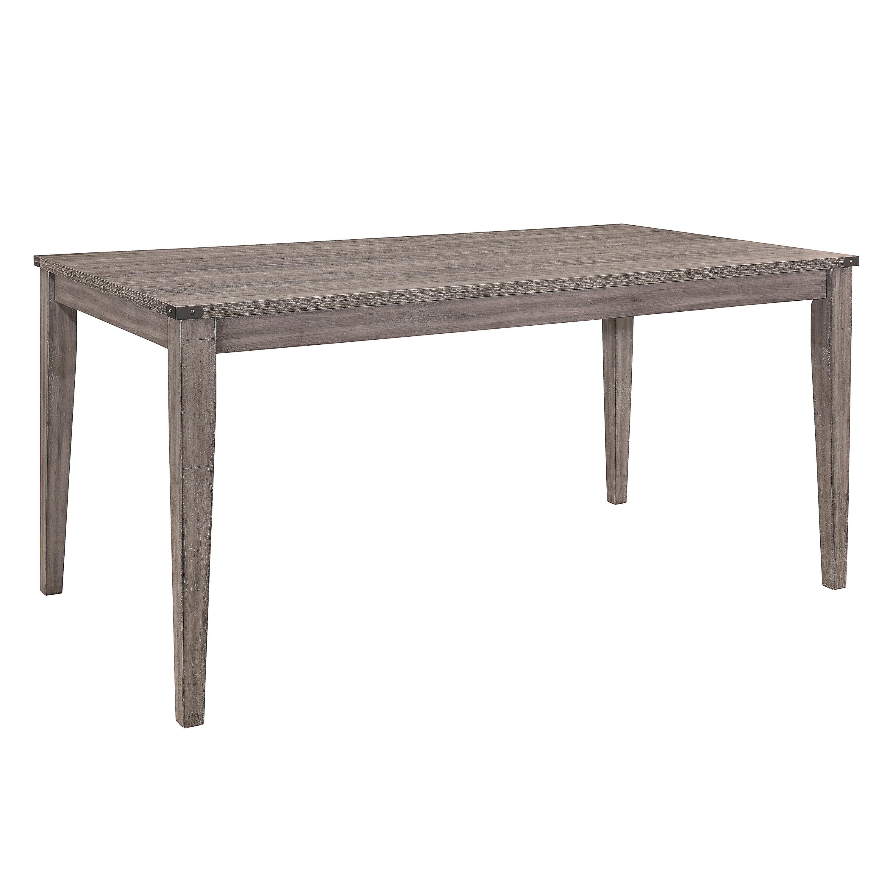 Modern Dining Table 2042-64 Woodrow 2042-64 in Gray 