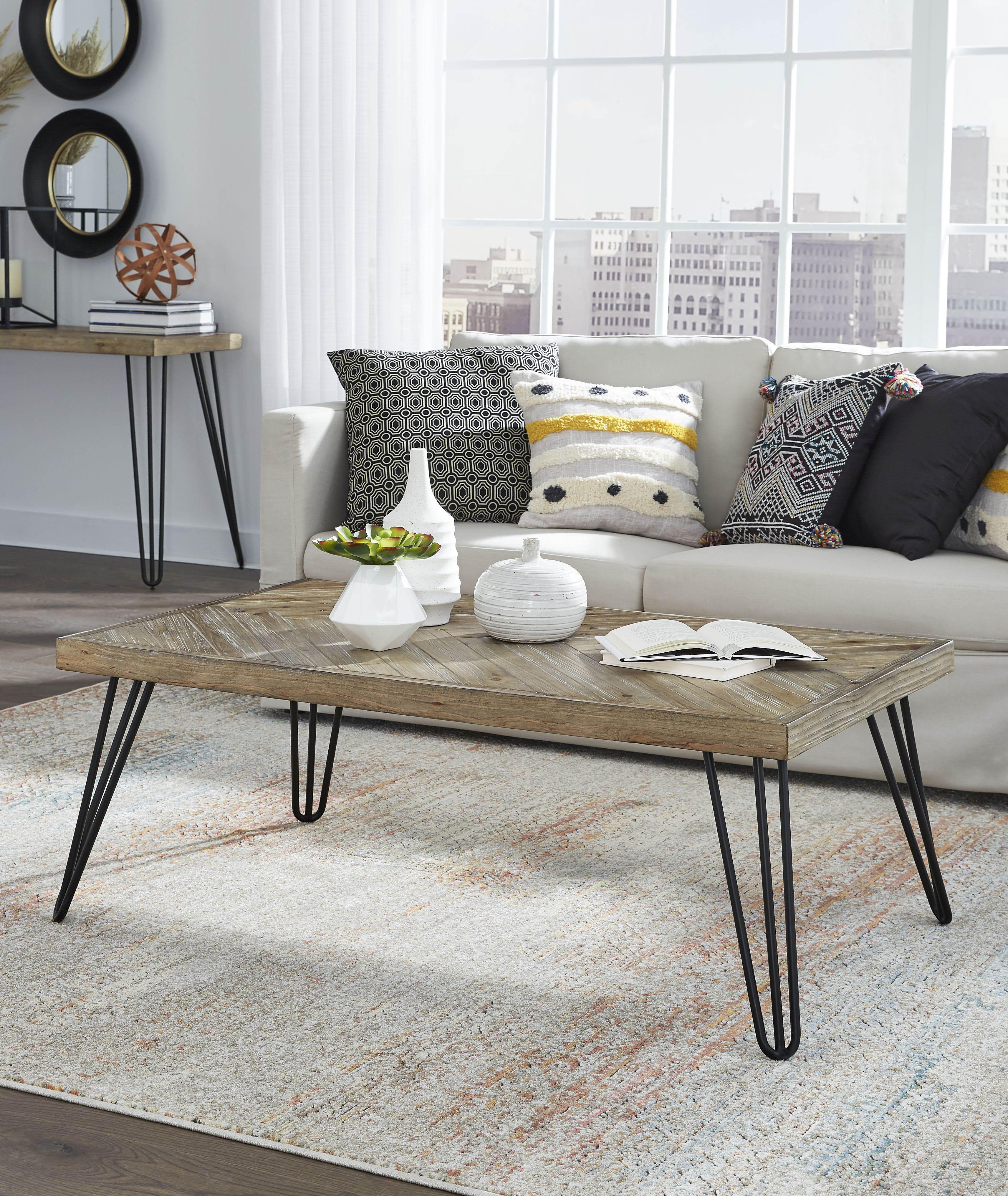 

    
Modus Furniture EVERSON Coffee Table Set Sand DVV121-2PC
