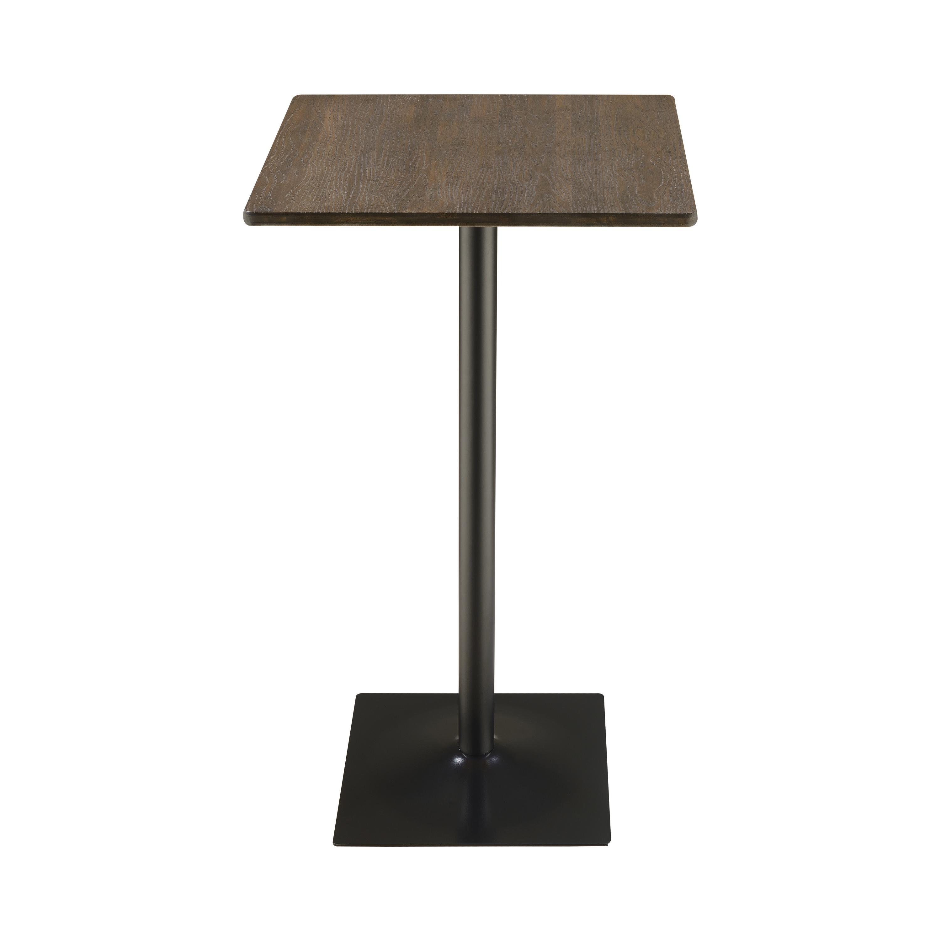 

    
Industrial Dark Elm Bamboo & Steel Bar Table Coaster 100730
