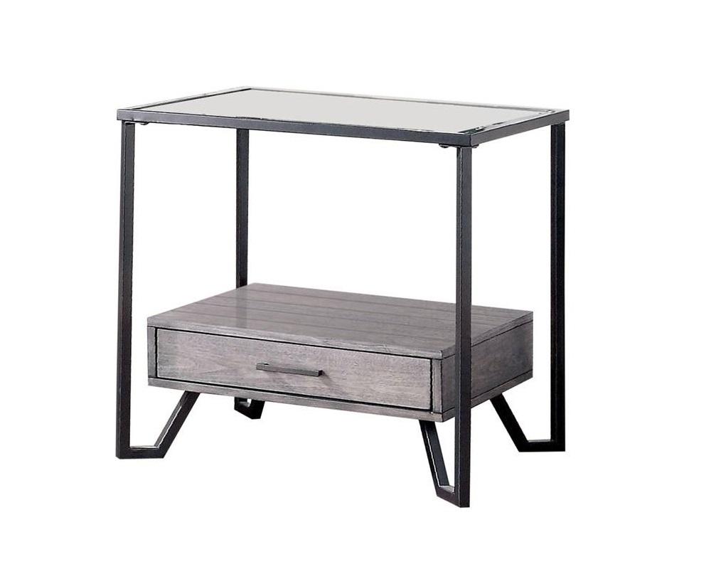 

    
Furniture of America CM4348C-3PC Ponderay Coffee Table and 2 End Tables Gray CM4348C-3PC
