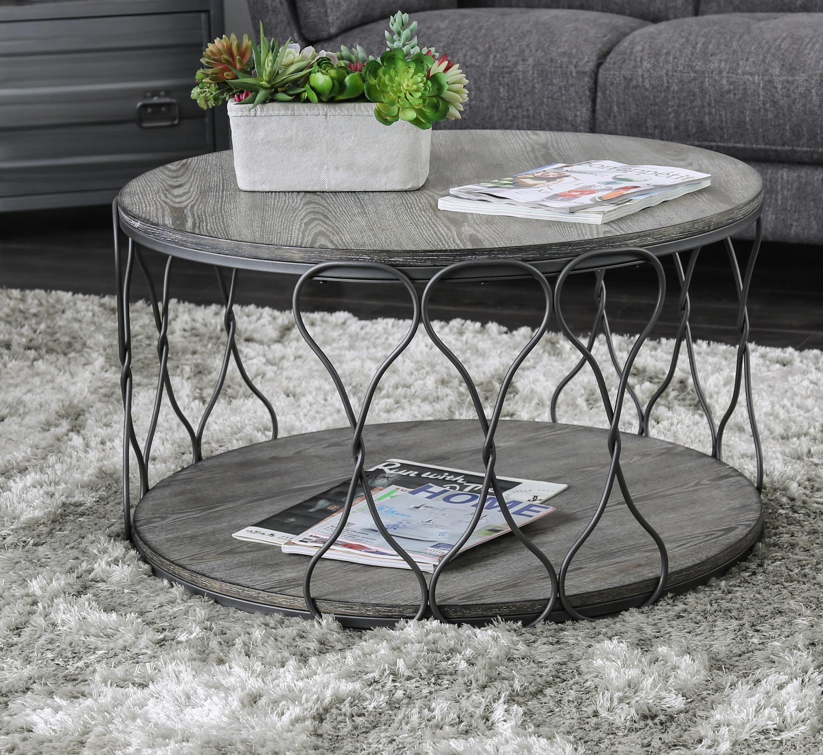 

                    
Furniture of America CM4171C Hawdon Coffee Table Gray  Purchase 
