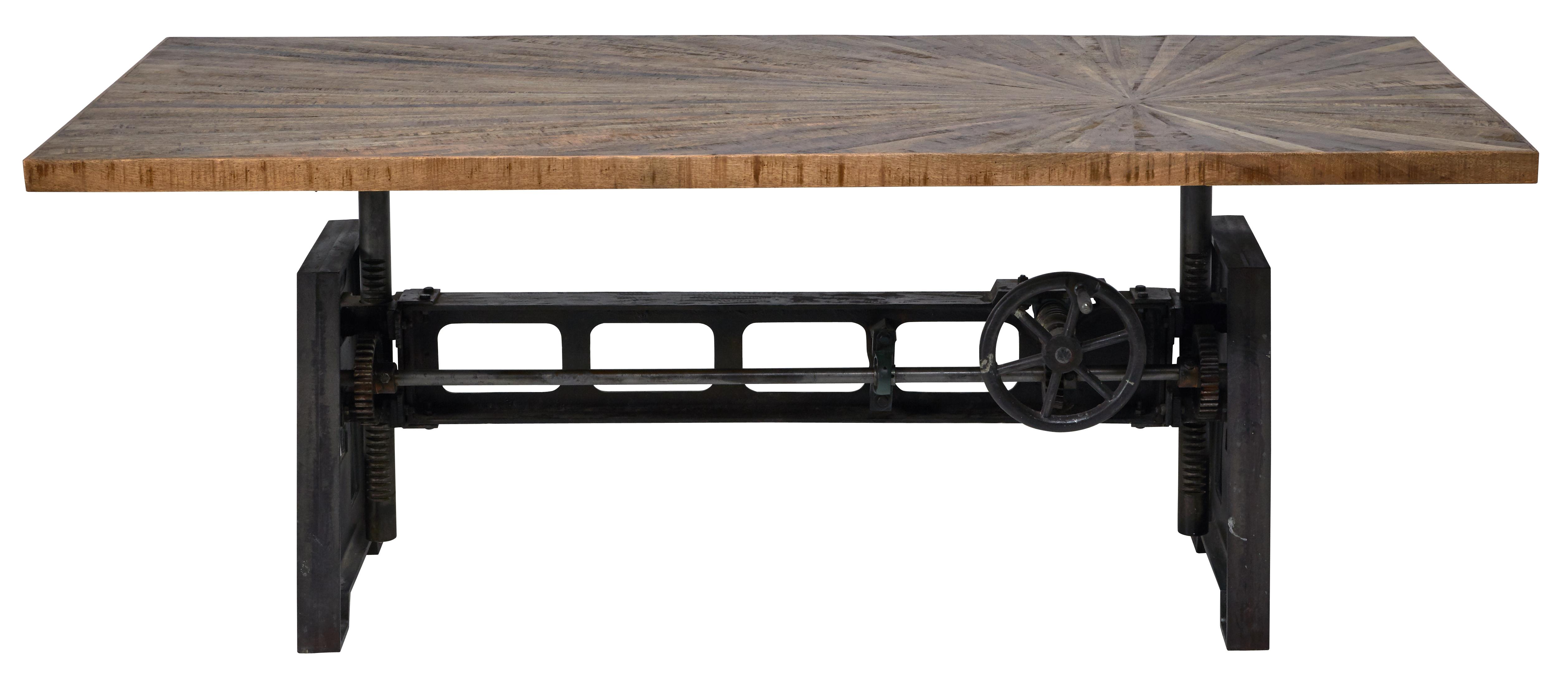 

    
Industrial Natural Solid Mango Dining Table JAIPUR HOME EIP-11076 Telford
