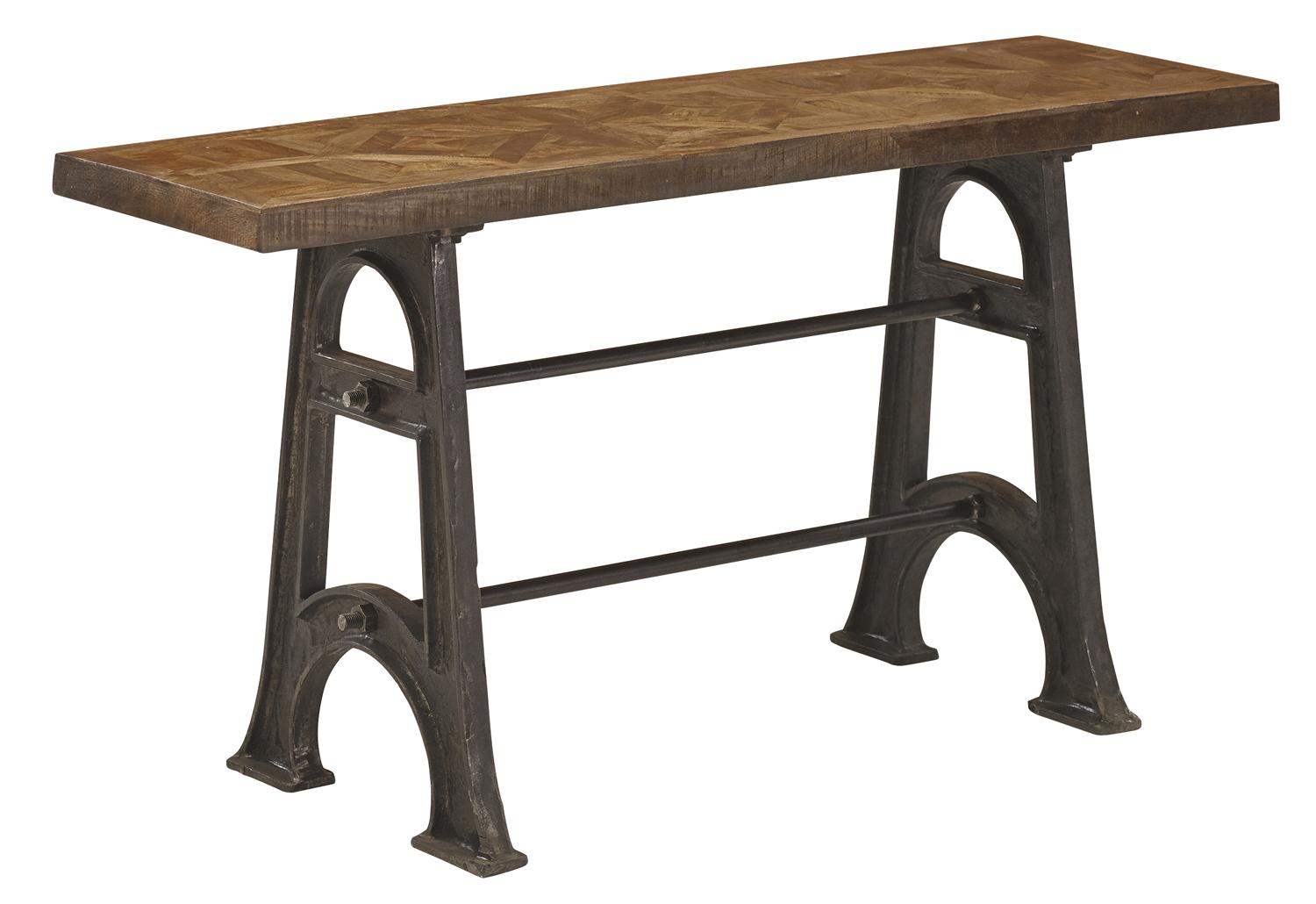 

    
Industrial Reclaimed Brown Solid Mango Console Table JAIPUR HOME ARA-9194 Unwin
