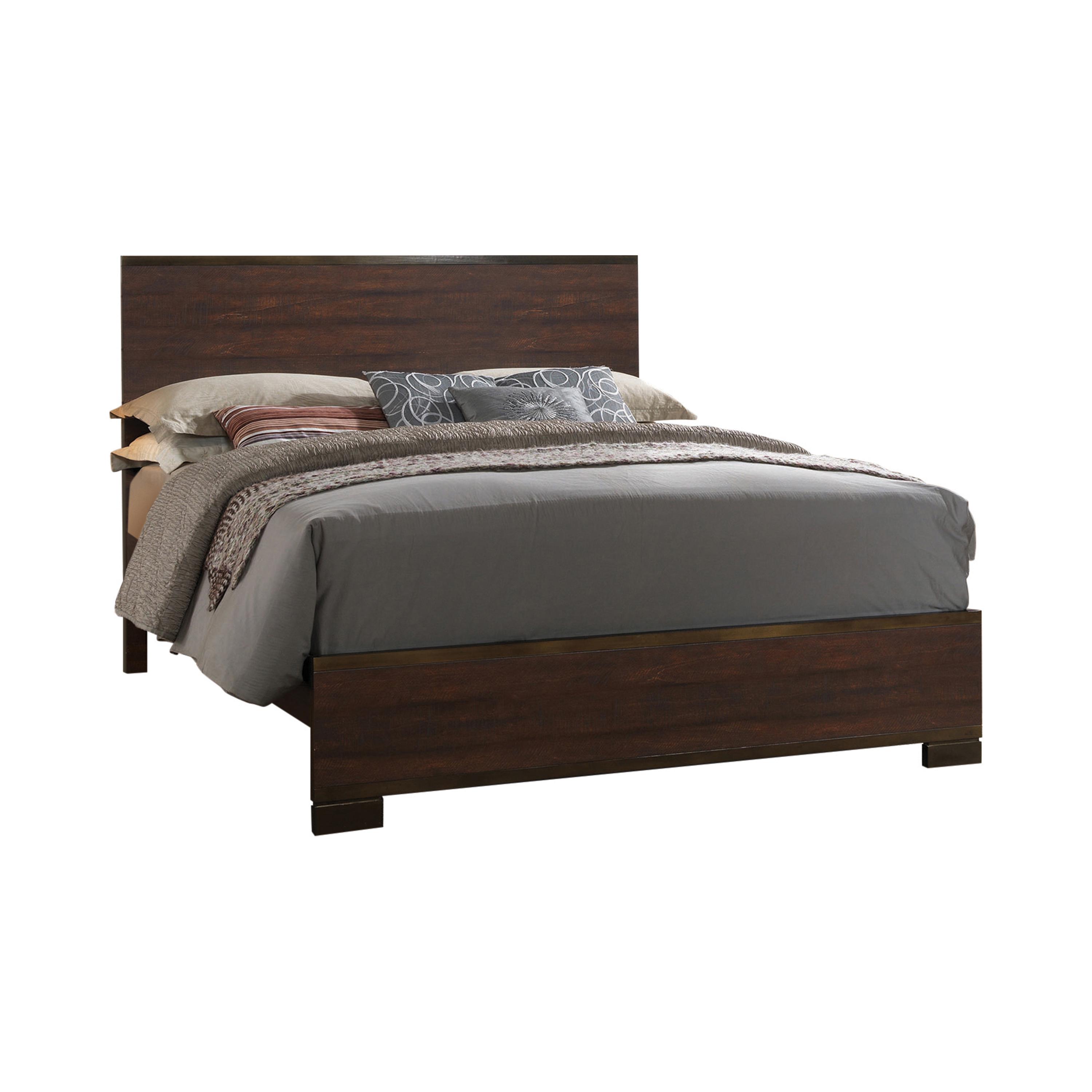 

    
Industrial Rustic Tobacco Wood Queen Bedroom Set 3pcs Coaster 204351Q Edmonton
