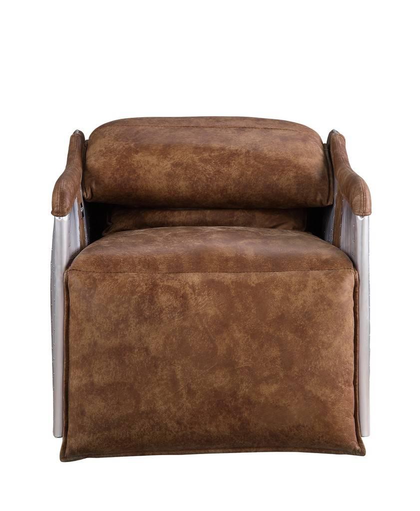 

    
 Order  Riley Industrial Style Mocha Top Grain Leather & Aluminum Power Motion Recliner
