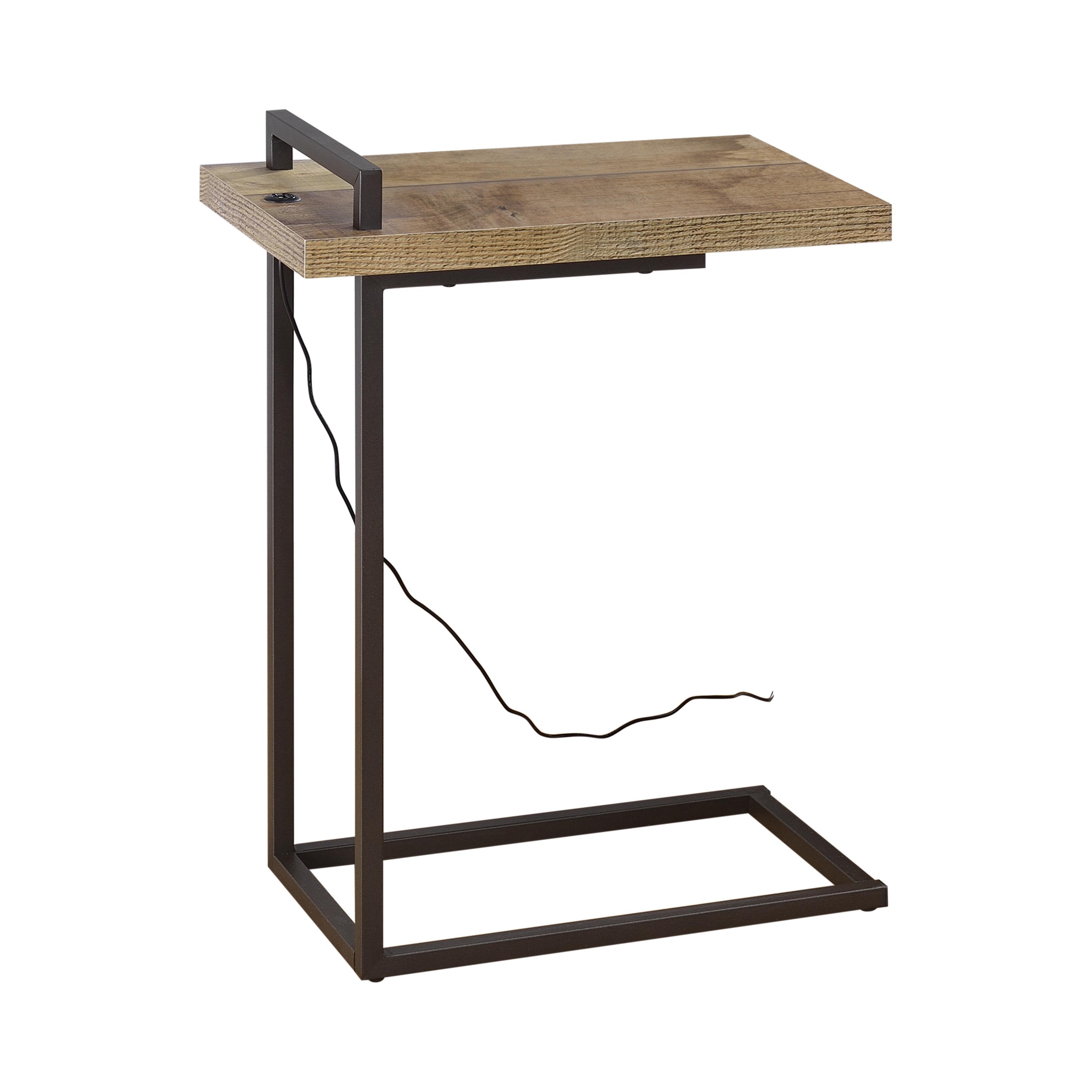

    
Industrial Weathered Pine Finish Wood Accent Table Coaster 931126
