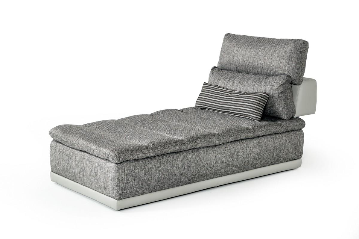 

    
VGFTPANORAMA-GRYGRY-2 Grey Fabric & Italian White Leather Sectional Sofa Modern David Ferrari Panorama
