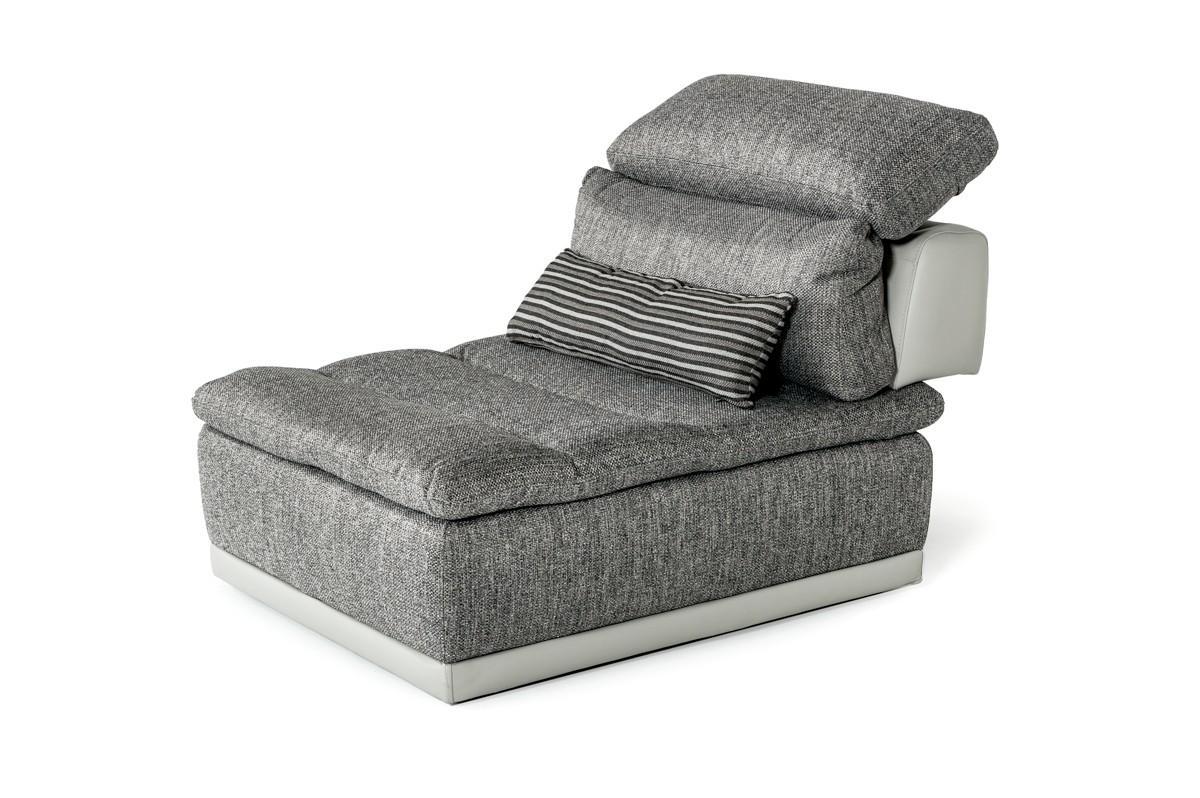 

                    
Buy Grey Fabric & Italian White Leather Sectional Sofa Modern David Ferrari Panorama
