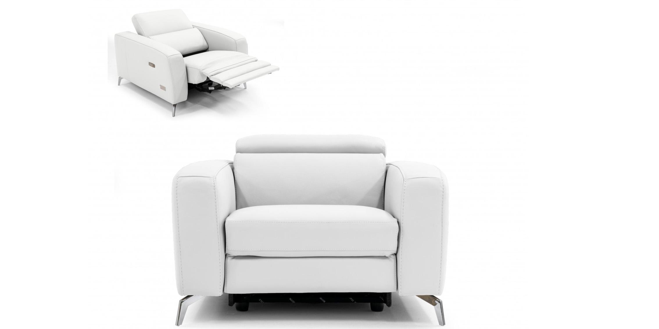 

    
VGCCROMA-WHIT-CH VIG Furniture Recliner Chair
