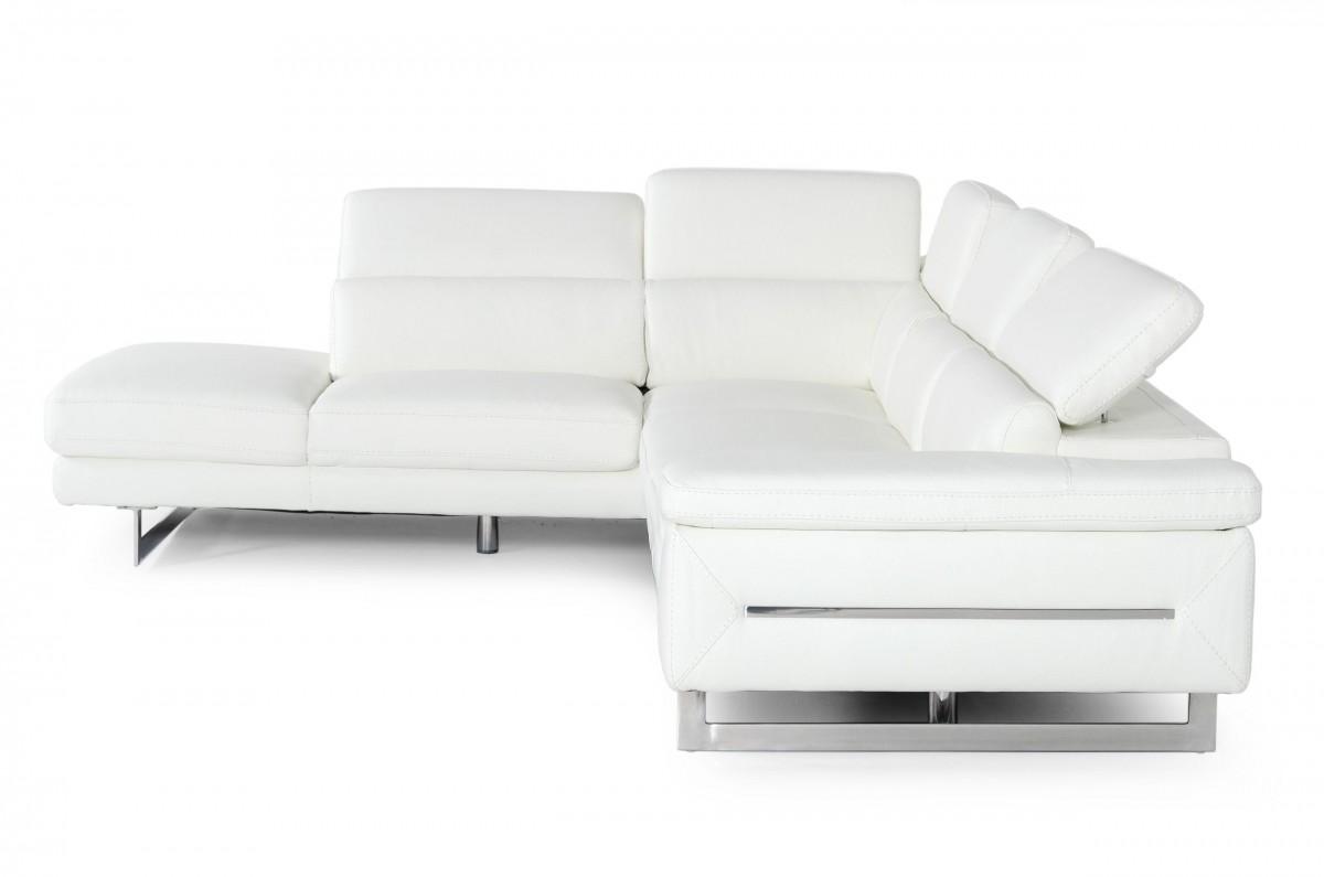 

    
Italian White Leather Sectional Sofa VIG Accenti Italia Lazio Contemporary Chic
