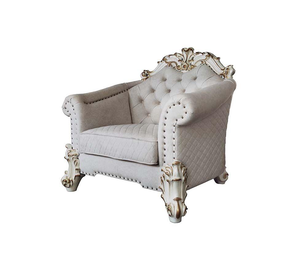 

    
LV01329-3pcs Ivory Fabric & Antique Pearl Living Room Set by Acme Vendom II LV01329-3pcs
