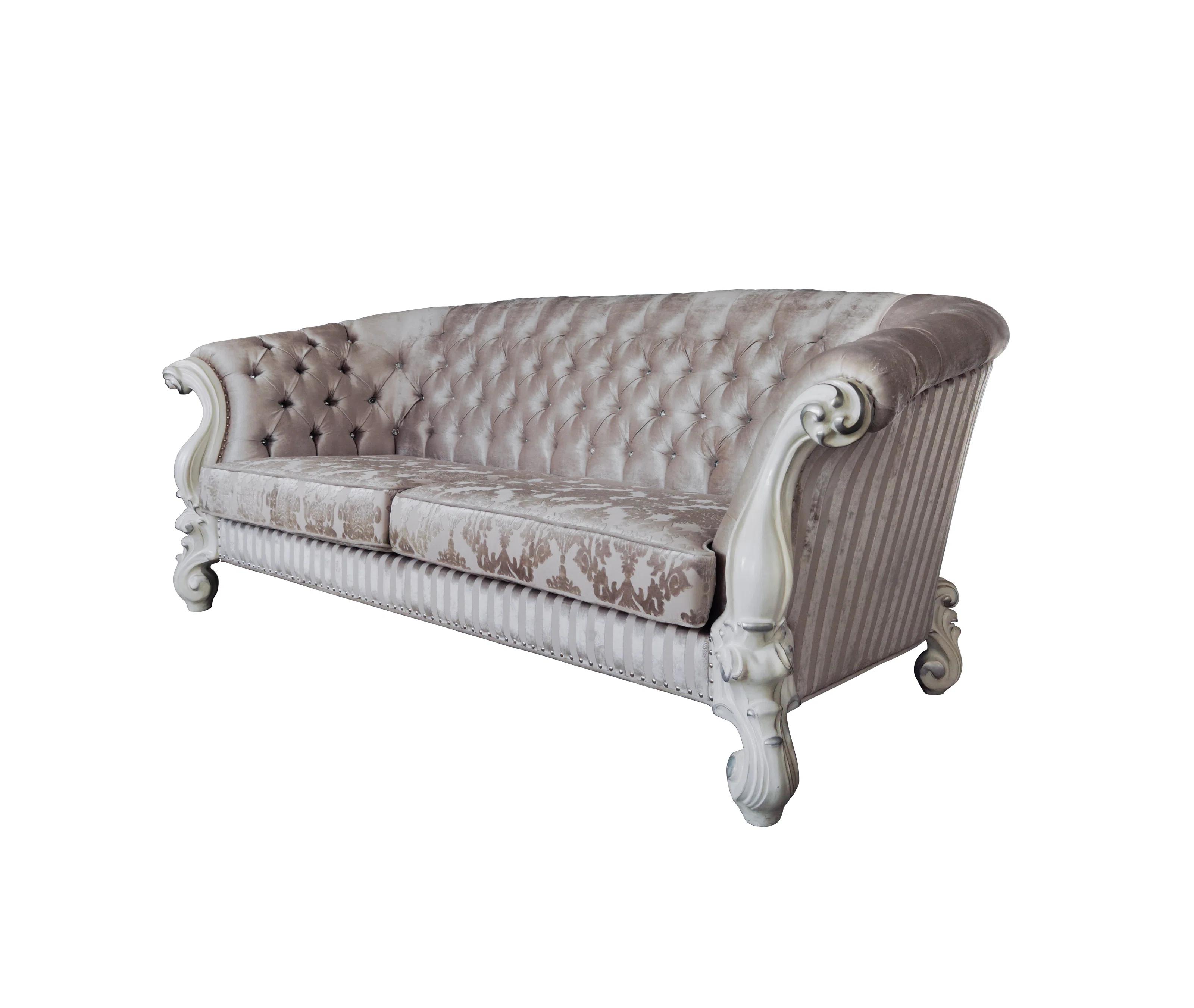 

    
Acme Furniture Versailles Sofa and Loveseat Set Ivory LV01394-2pcs
