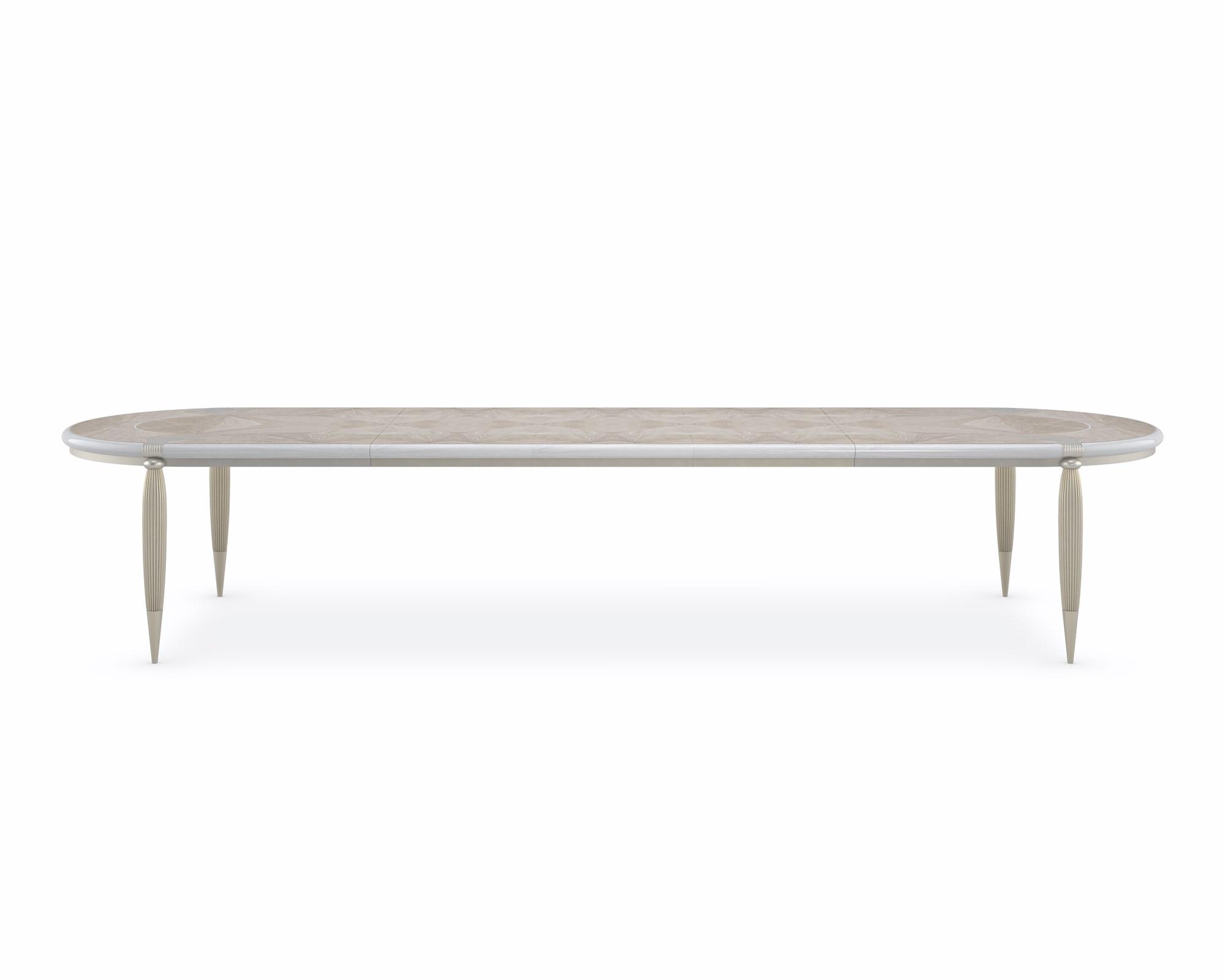

        
662896037074Ivory Wash & Stone Manor Extandable Dining Table LILLIAN by Caracole
