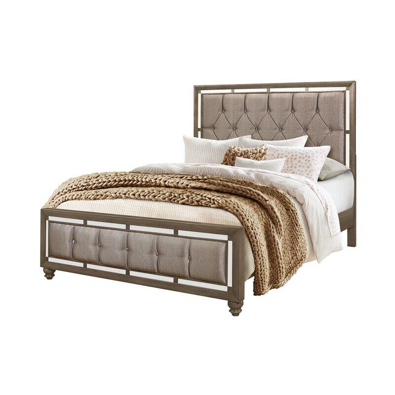 

                    
Global Furniture USA IVY CHAMPAGNE Panel Bedroom Set Silver/Champagne Fabric Purchase 
