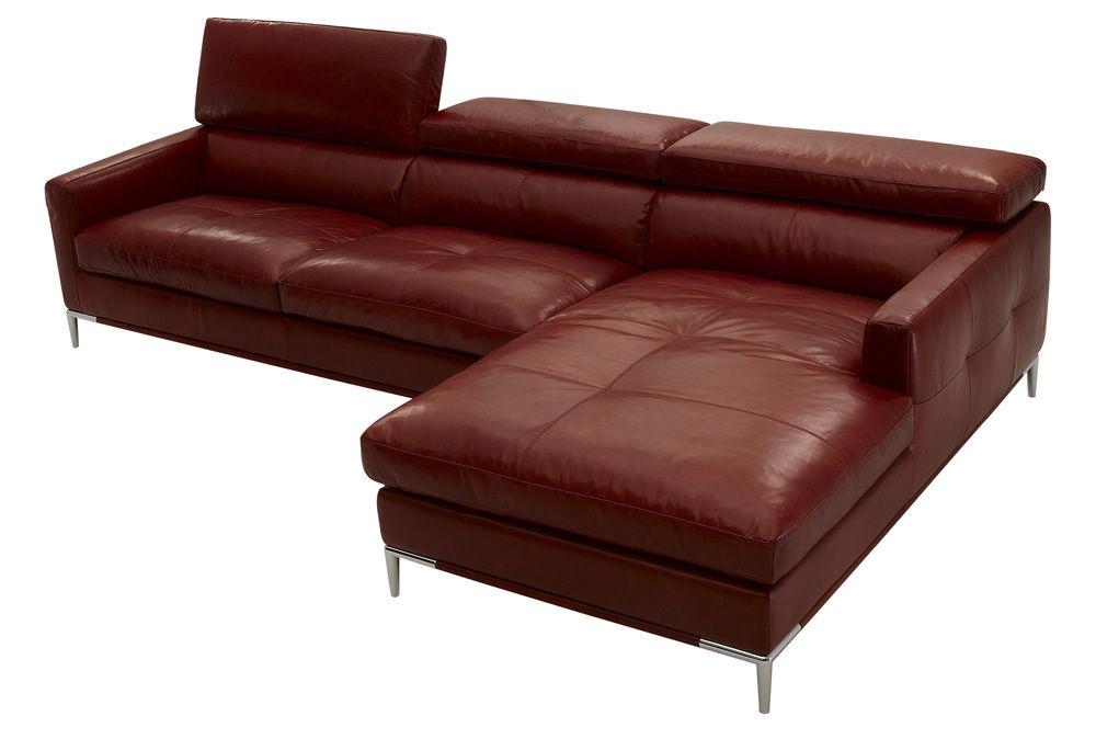

    
J&M 1281 Modern Brown Full Top Grain Italian Leather Sectional Sofa Right Hand Chase SPECIAL ORDER

