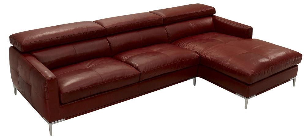 

    
J&M 1281 Modern Brown Full Top Grain Italian Leather Sectional Sofa Right Hand Chase SPECIAL ORDER
