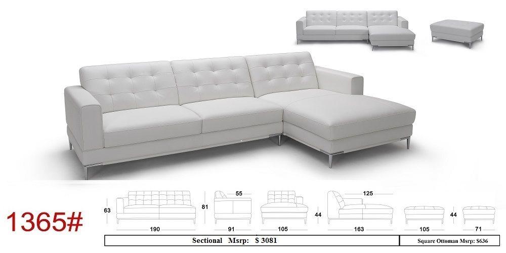 

    
1365 Premium Leather Sofa/ Sectional  LHC J&M Special Order
