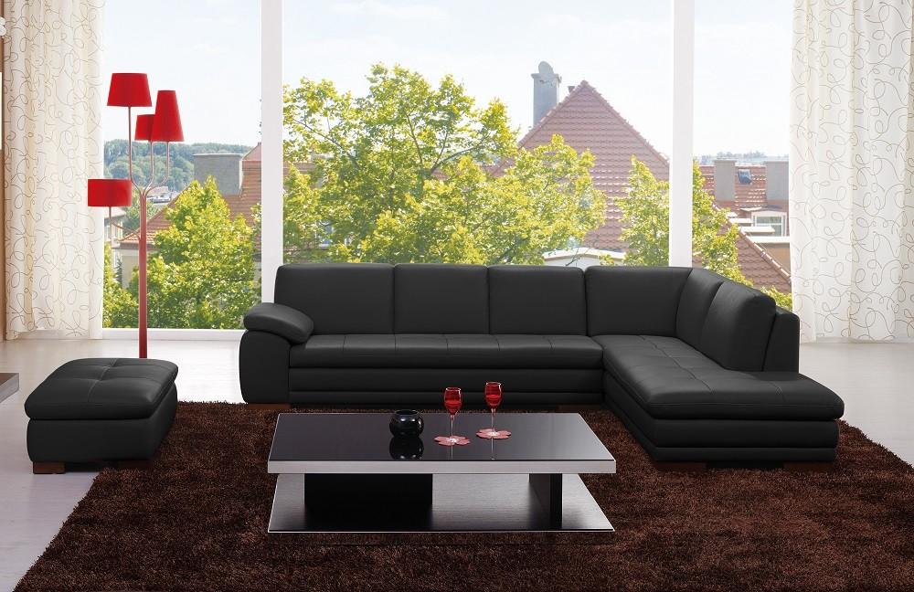 

    
J&M Furniture 625 Sectional Sofa Black SKU17544311332
