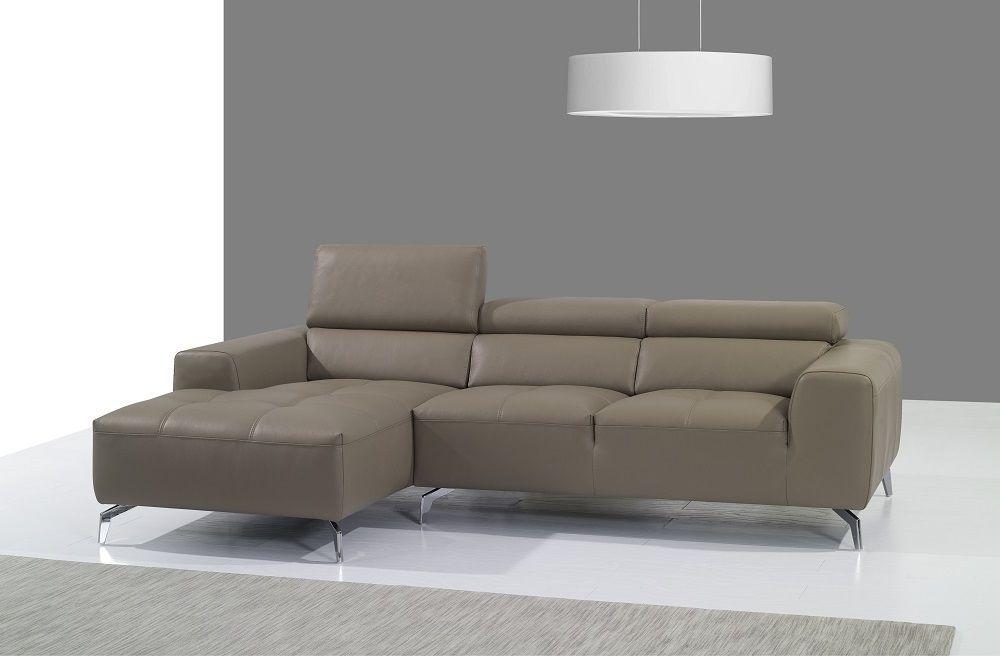 Contemporary Sectional Sofa A978B SKU17906121 in Beige Leather