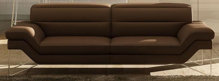 

    
J&M Astro Contemporary Chocolate Premium Italian Leather Living Room Sofa
