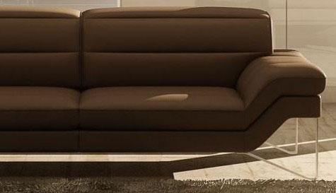

    
J&M Astro Contemporary Chocolate Premium Italian Leather Living Room Sofa
