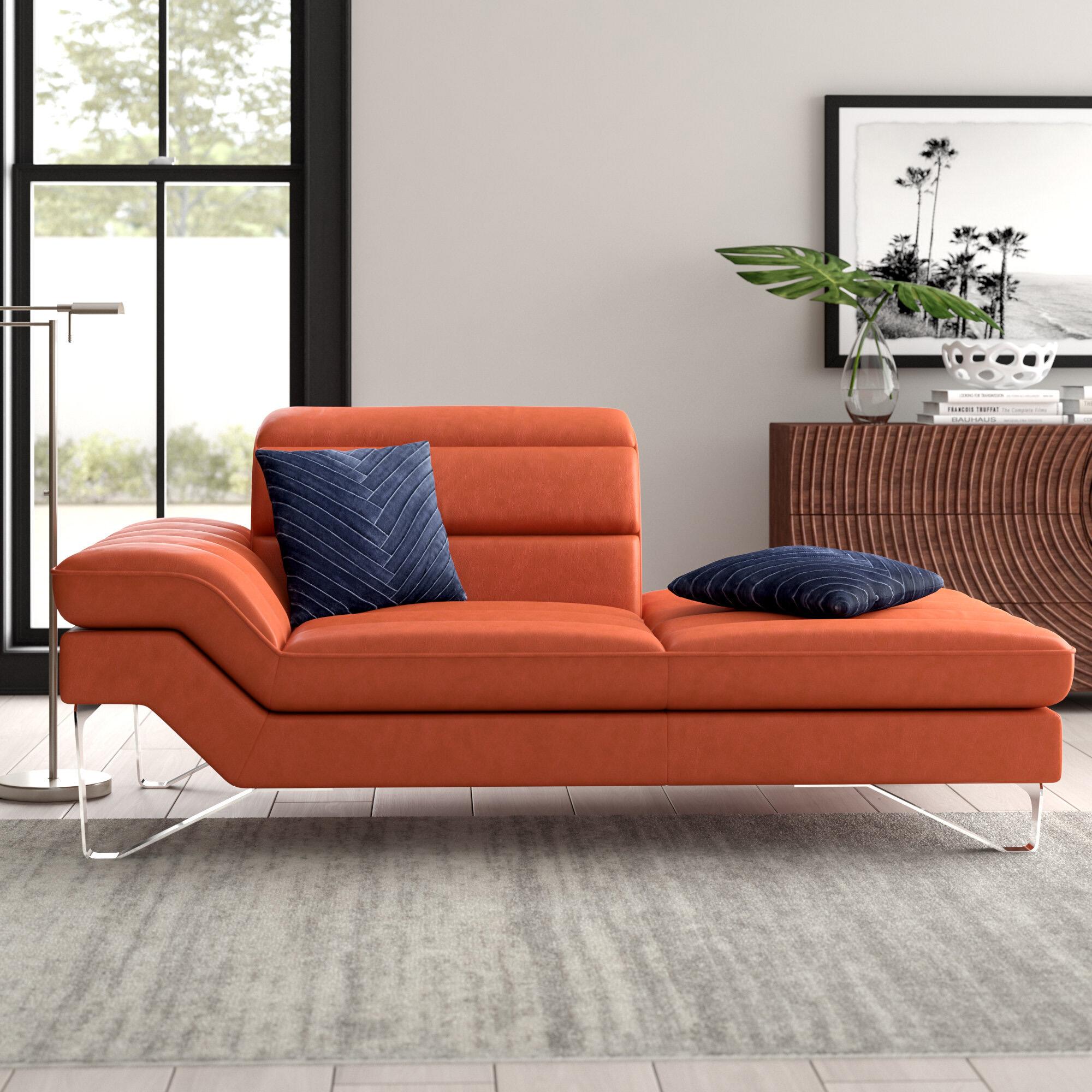 

                    
J&M Furniture Astro Sofa Loveseat and Chair Set Orange Leather Purchase 
